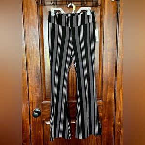 NWT Striped Flare Yoga Pants Size LG 11-13